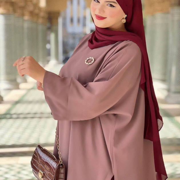 انسومبل عبايه ثلاث قطع